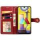 Шкіряний чохол книжка GETMAN Gallant (PU) для Samsung Galaxy A13 4G Червоний