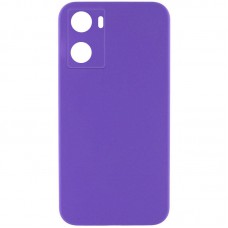 Чохол Silicone Cover Lakshmi Full Camera (AAA) для Oppo A57s / A77s Фіолетовий / Amethyst