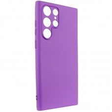 Чохол Silicone Cover Lakshmi Full Camera (A) для Samsung Galaxy S24 Ultra Фіолетовий / Purple