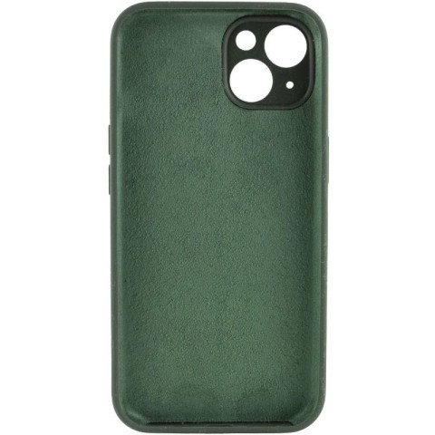 Чохол Silicone Case Full Camera Protective (AA) NO LOGO для Apple iPhone 14 Plus (6.7") Зелений / Cyprus Green