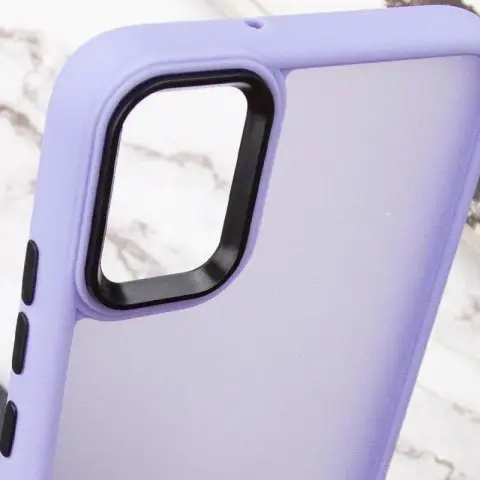 Чохол TPU+PC Lyon Frosted для Samsung Galaxy A51 Purple