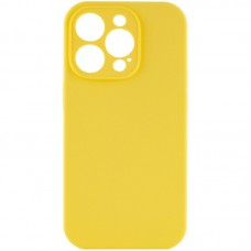 Чохол Silicone Case Full Camera Protective (AA) NO LOGO для Apple iPhone 16 Pro Max (6.9") Жовтий / Yellow