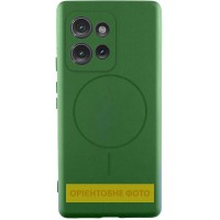 Чохол Silicone Cover Lakshmi Full Camera (AA) with MagFit для Motorola Edge 50 Pro Зелений / Dark green