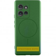 Чохол Silicone Cover Lakshmi Full Camera (AA) with MagFit для Motorola Edge 50 Pro Зелений / Dark green