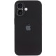 Чохол Silicone Case Full Camera Protective (AA) для Apple iPhone 17 (6.3") Чорний / Black