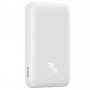 Портативний ЗП Power Bank Baseus Magnetic Mini Air 20W c БЗП 6000 mAh (P10059002223-0) Stellar White