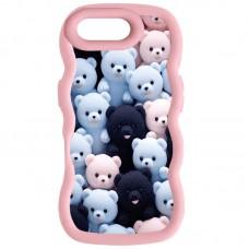 Чохол TPU Cloudy Pictures для Apple iPhone 7 plus / 8 plus (5.5") Bears
