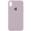 Чохол Silicone Case Full Protective (AA) для Apple iPhone XS Max (6.5") Сірий / Lavender