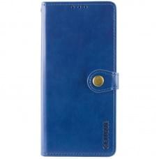 Шкіряний чохол-книжка GETMAN Gallant (PU) для Motorola Moto G86 5G Синій