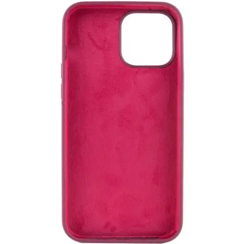 Чохол Silicone Case Full Protective (AA) NO LOGO для Apple iPhone 13 (6.1") Бордовий / Plum