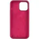 Чохол Silicone Case Full Protective (AA) NO LOGO для Apple iPhone 13 (6.1") Бордовий / Plum