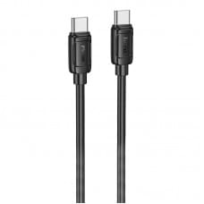 Дата кабель Hoco X115 Surpass Type-C to Type-C 60W (1m)