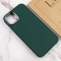 TPU чохол Bonbon Metal Style для Apple iPhone 12 Pro / 12 (6.1") Зелений / Pine green