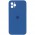 Чохол Silicone Case Square Full Camera Protective (AA) для Apple iPhone 11 Pro Max (6.5") Синій / Navy blue