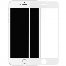 Захисне скло XD+ (full glue) (тех.пак) для Apple iPhone 6 / 6s / 7 / 8 / SE (2020) (4.7") Білий
