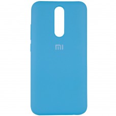 Чохол Silicone Cover Full Protective (AA) для Xiaomi Redmi 8 Блакитний / Light Blue