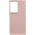 Шкіряний чохол Bonbon Leather Metal Style для Samsung Galaxy S22 Ultra Рожевий / Light pink
