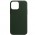 Шкіряний чохол Leather Case (AAA) для Apple iPhone 13 mini (5.4") Зелений / Sequoia Green