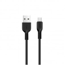 Дата кабель Hoco X13 USB to MicroUSB (1m) Чорний