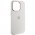 Чохол Silicone Case Metal Buttons (AA) для Apple iPhone 13 Pro Max (6.7") Білий / White