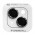 Захисне скло Metal Classic на камеру (в упак.) для Apple iPhone 13 mini / 13 Чорний / Midnight
