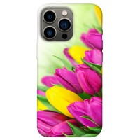 TPU чохол Demsky Красочные тюльпаны