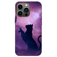 TPU чохол Demsky Кот и бабочка