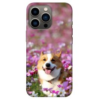 TPU чохол Demsky Корги в цветах