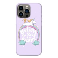 TPU чохол Demsky Believe in your dreams unicorn