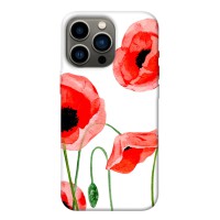 TPU чохол Demsky Акварельные маки