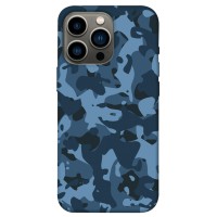 TPU чохол Demsky Синий камуфляж