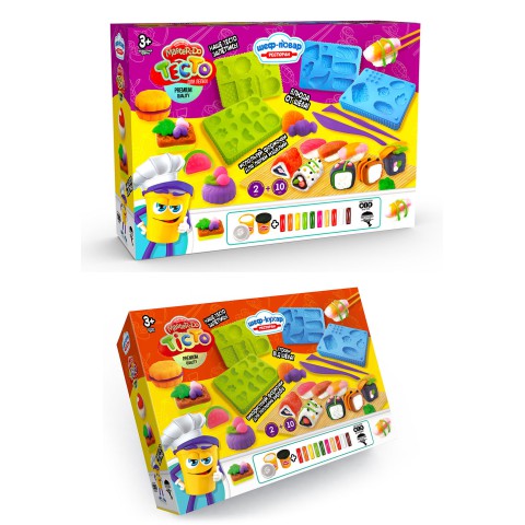 Набір для творчості Тісто для ліплення Master Do Шеф-кухар Ресторан, TMD-17-01/02U