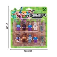 Набір героїв 8 фігурок зброя 8909