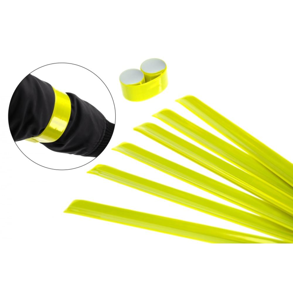 Браслет світловідбиваючий, флікер довжина різні кольори в ас. 40см /2000/