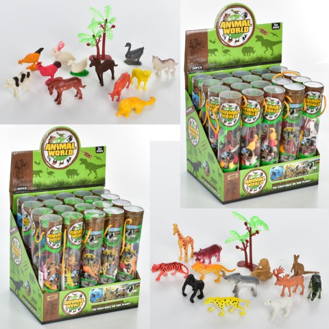 Фігурки тварин, у колбі, XD-661-2