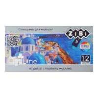Пастель масляна художня ART Line, 12 кольорів
