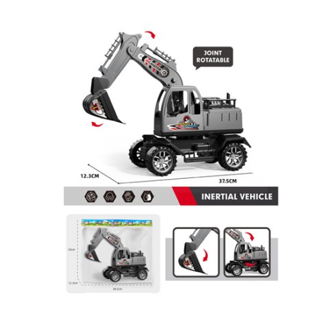 Екскаватор інерційний 30 см рухомі деталі YJ5168-11A