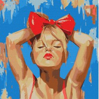 Набір для розпису по номерах Молодість назавжди, Ideyka, 50x50 см, КНО8568