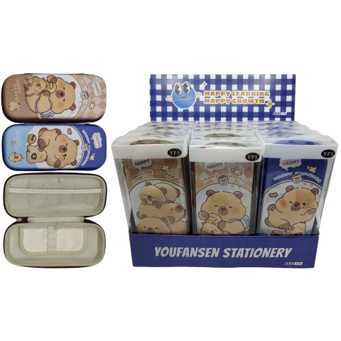 Пенал-косметичка EVA Капібара, 59952 (В асортименті)