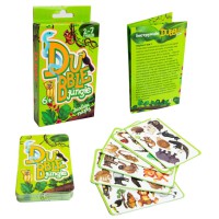 Настільна гра Dubble Jungle, 8x12.8x2.2 см, Стратег, 30344 (українською)
