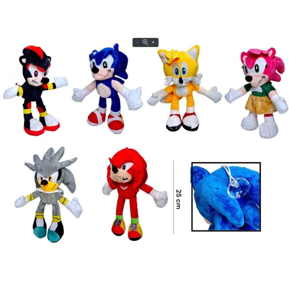М'яка іграшка Сонік 25см