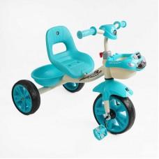 Велосипед 3-х колісний "Best Trike" колеса EVA переднє 10’’, заднє 8’’, сталева рама, УКР. ОЗВУЧУВАННЯ, кошик,в кор. /1/