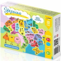 Магнітна карта-пазл Нескорені міста України, 327