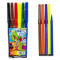 Фломастери Мультики, 6 кольорів, 1871-6, 4 шт.