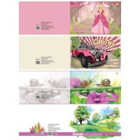 Зошит для малювання Тетрада, 8 аркушів, на скобі з перфорацією, 5 шт. в упаковці