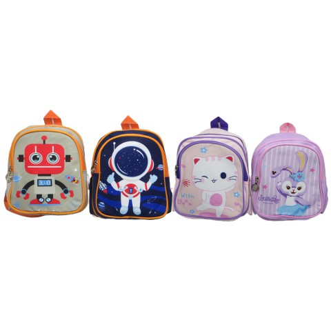 Рюкзак дитячий міні тканинний Улюблені герої, 26x21x10 см, 702-Н (В асортименті)