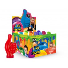 В'язка маса "like bubble slime" укр/рос (12) danko toys