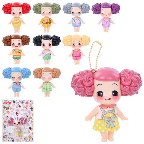 Лялька, 10 см, петелька (В асортименті)