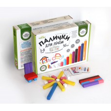 Іграшка навчальна "палички" для лічби, кольорові 56шт 900385