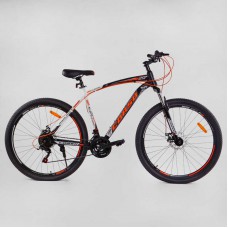 Велосипед спортивний corso 29 дюймів "high race pro" hr-89732 (1) сталева рама 21”, обладнання shimano 21 швидкість, зібраний на 75%